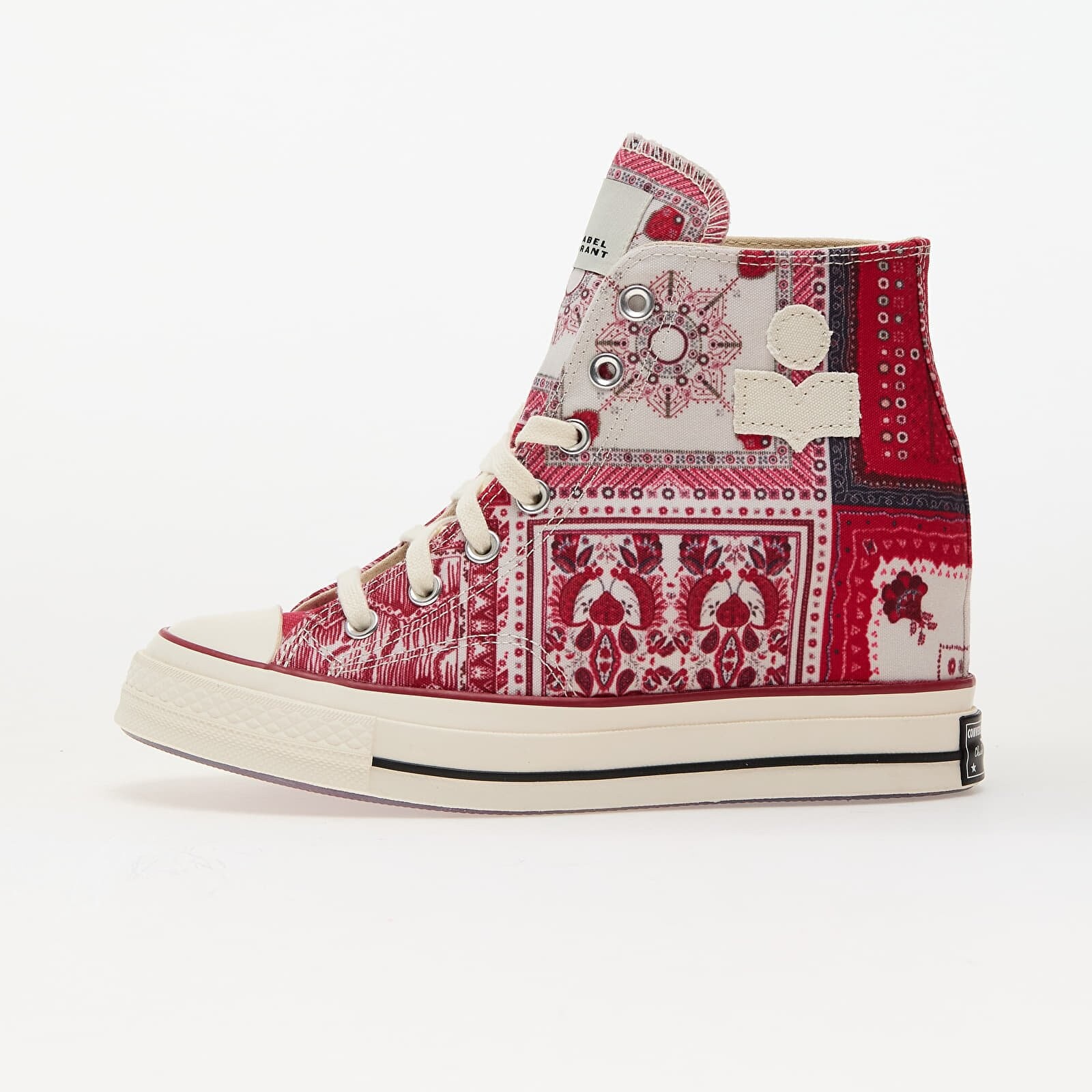 Tenisky Converse x Isabel Marant Chuck 70 Wedge Vanilla Ice/Red/Black EUR 36