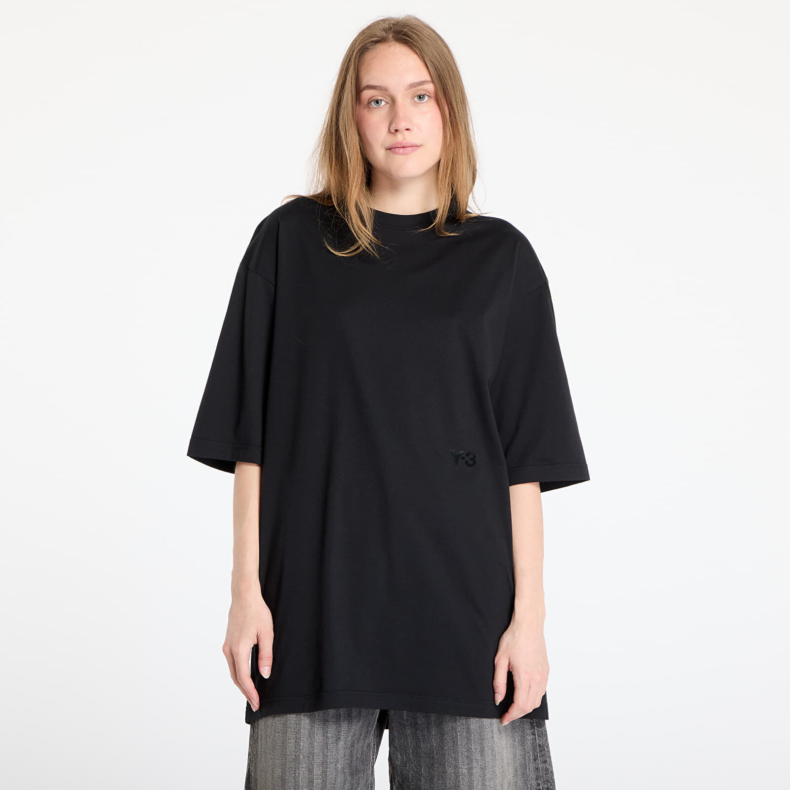 Tričko Y-3 Boxy Short Sleeve T-Shirt UNISEX Black S