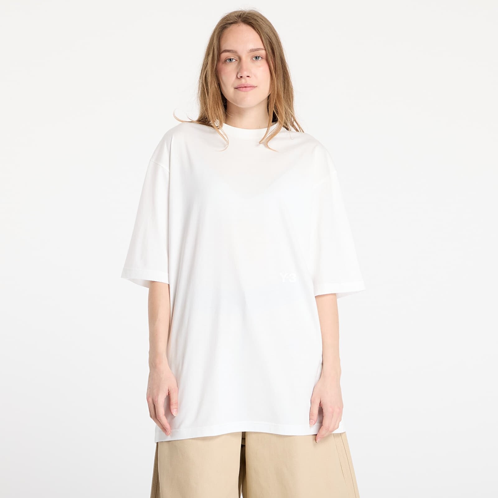 Tričko Y-3 Boxy Short Sleeve T-Shirt UNISEX Core White M