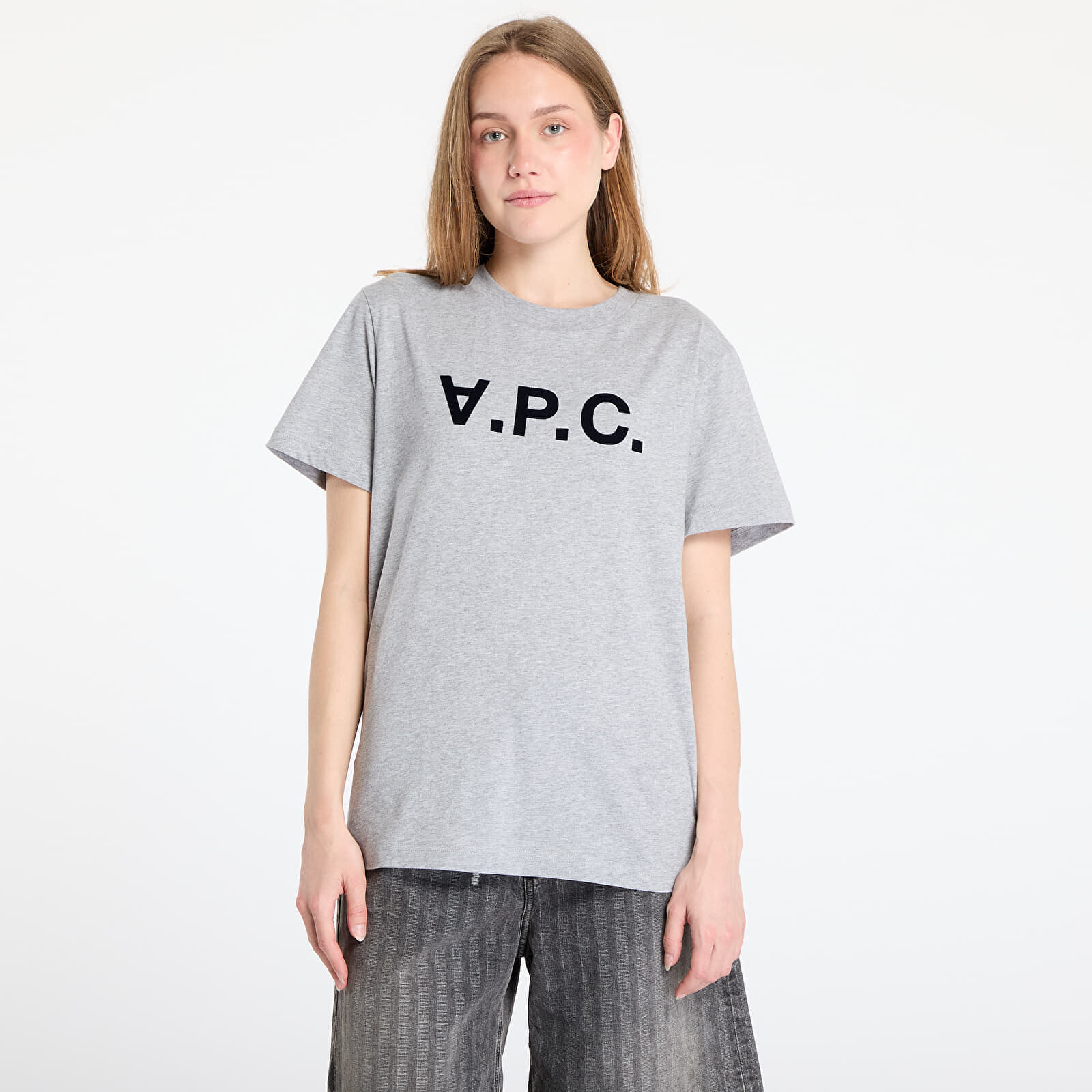 Tričko A.P.C. Standard Grand Vpc T-Shirt UNISEX Gray XL