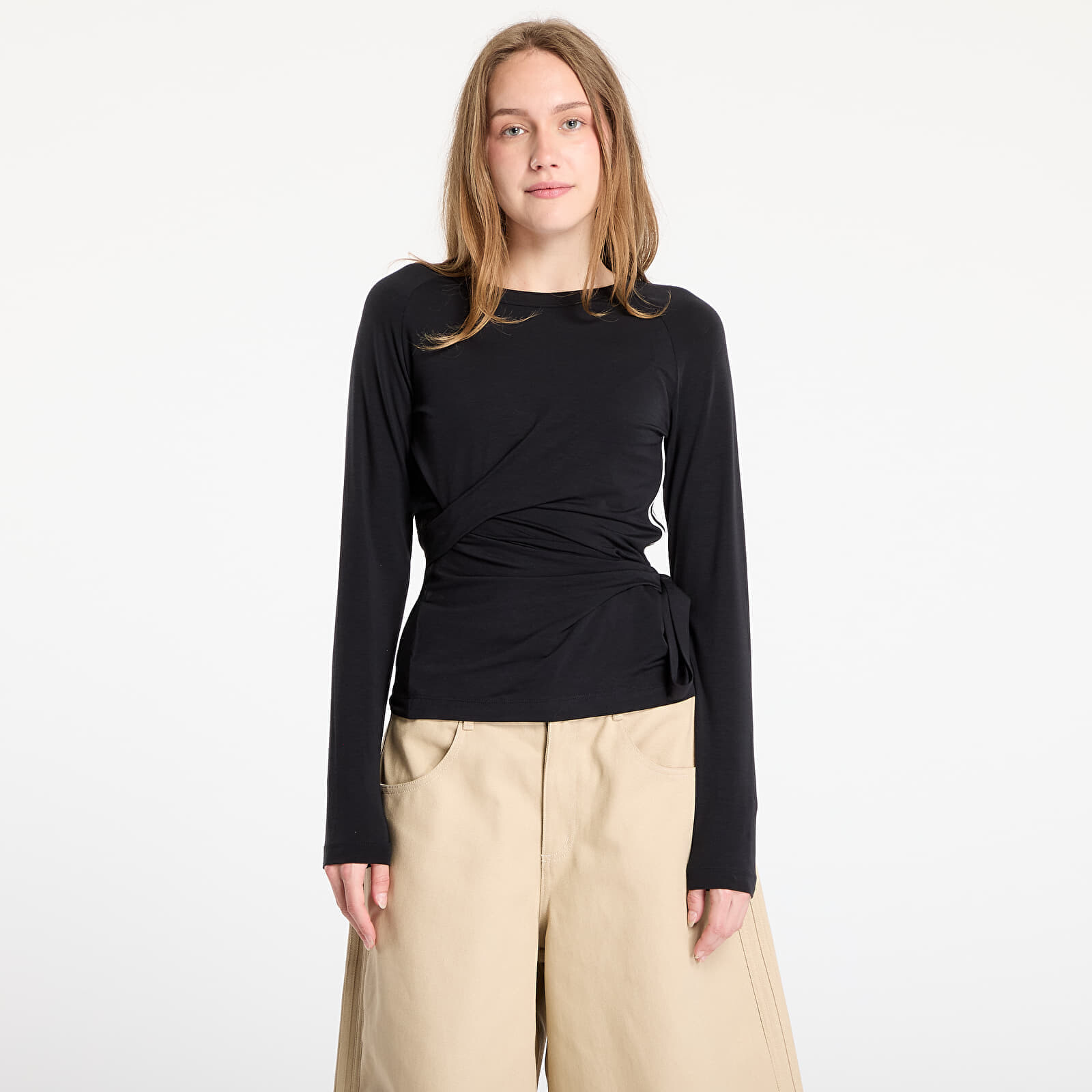 Tričko Y-3 Long Sleeve Long-Sleeve Top Black XS
