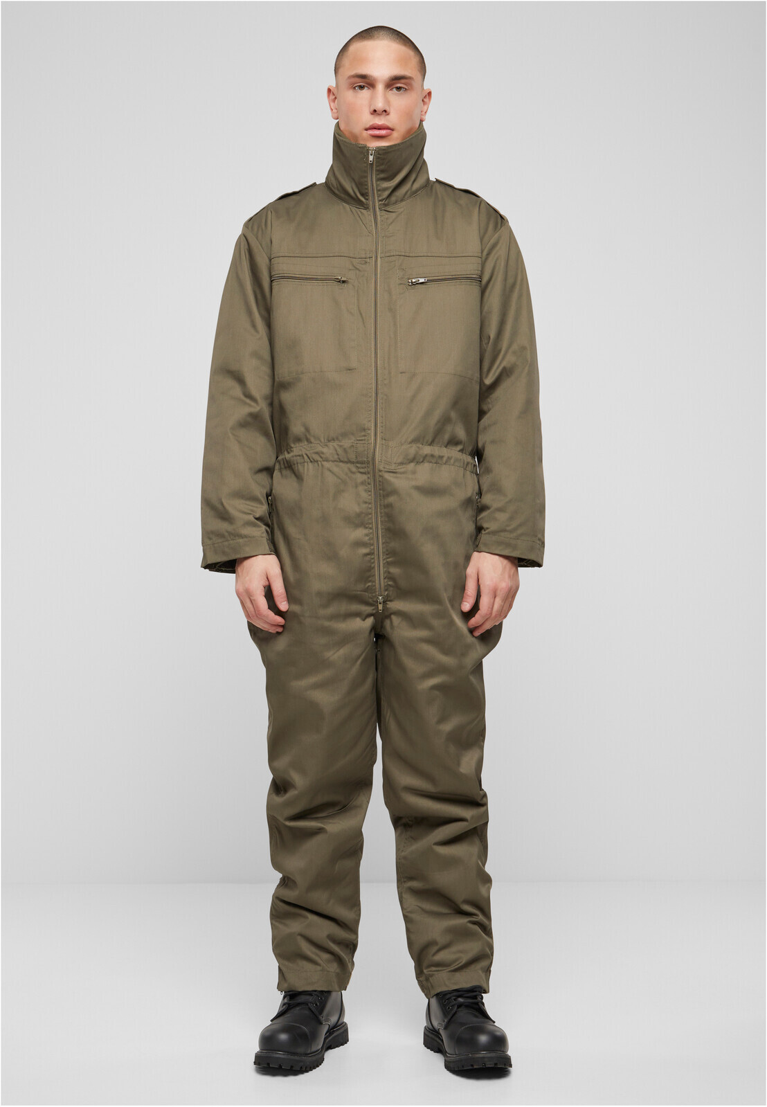 Olivové tankové kombinézy