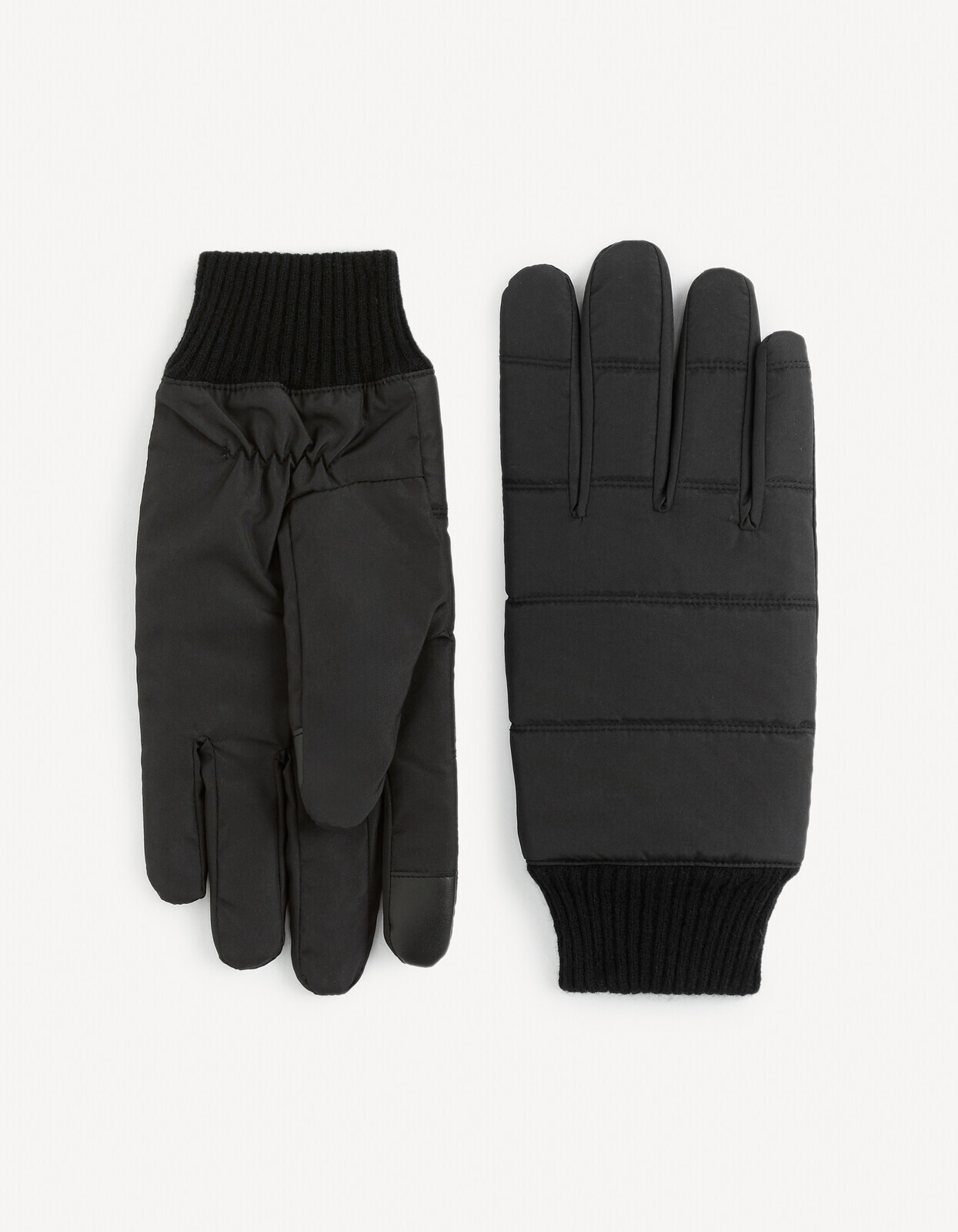 Celio Quilted Gloves Figmichel - Mens