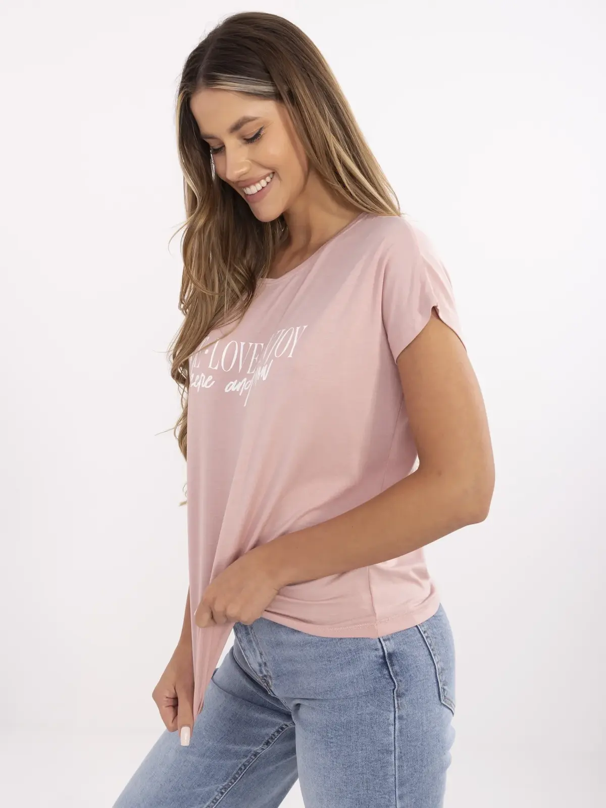 T-shirt-D12100M02737A-light pink