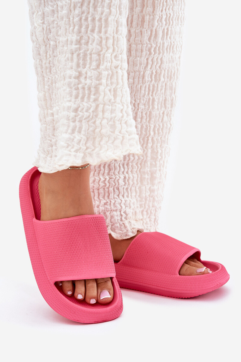 Boto Dámske Ľahké Penové Papuče Na Hrubej Podošve Fuchsia Querceria