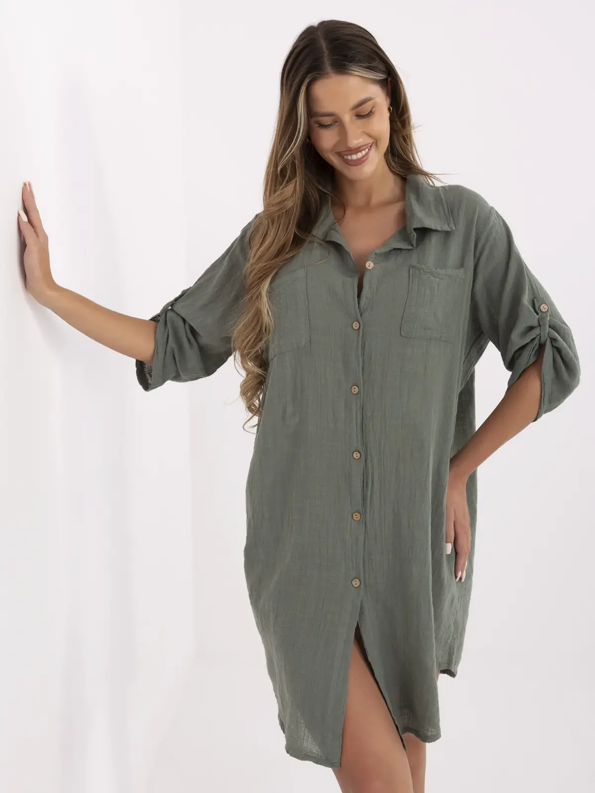 Dress-TW-SK-BI-22263.00-khaki