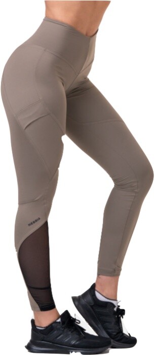 Nebbia fit & smart legíny s vysokým pásom 572 mocha