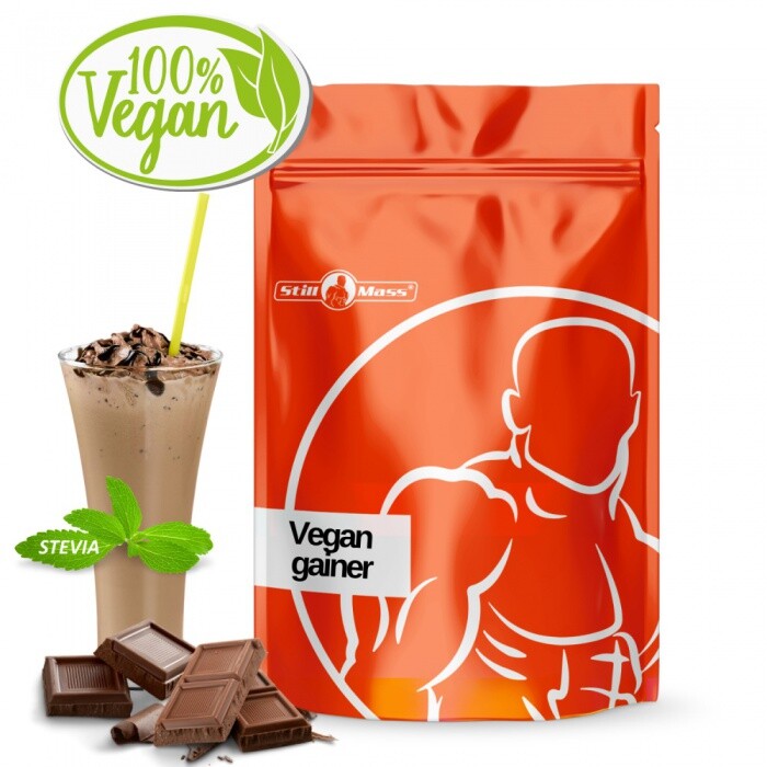 Still mass vegan gainer 4000 g - biela čokoláda poškozený obal