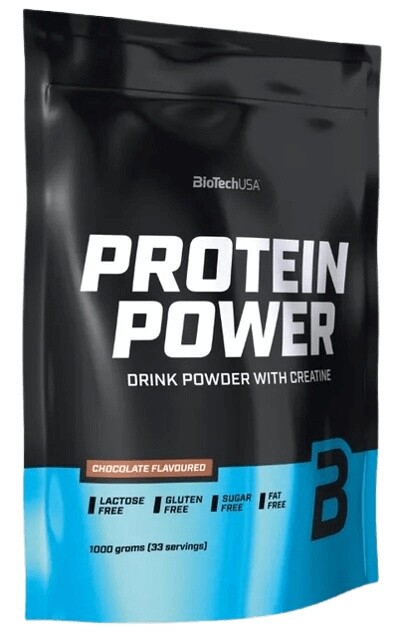 Biotechusa protein power 1000 g - vanilka výpredaj (pošk.obal)