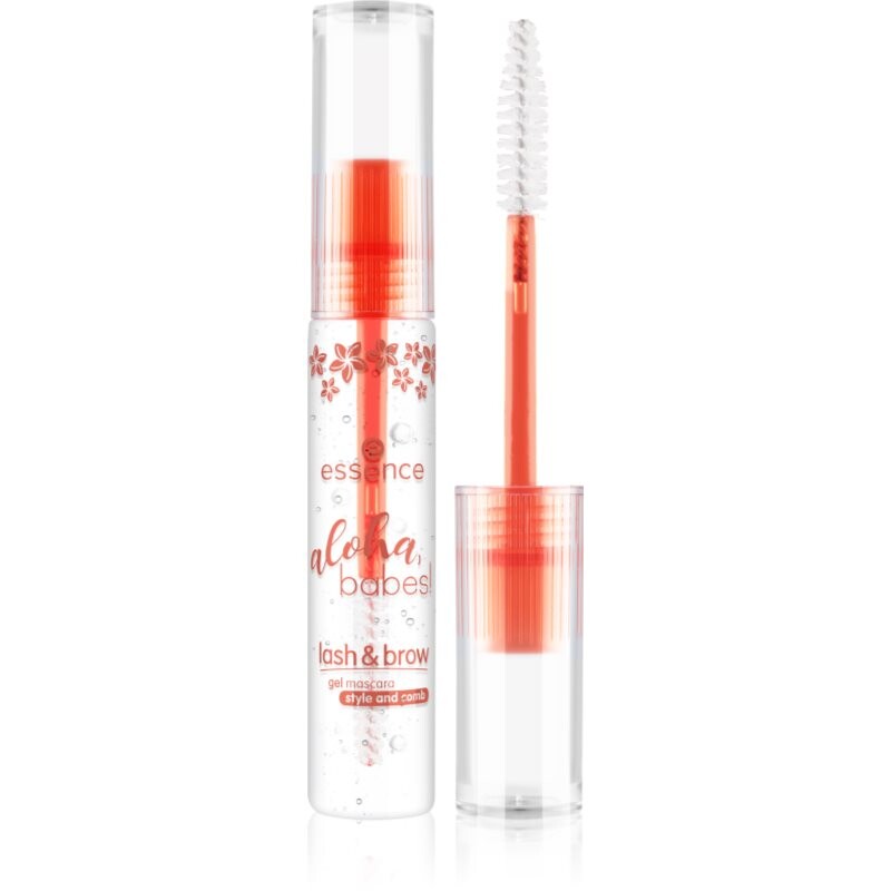 essence aloha, babes! gélová riasenka na mihalnice a obočie odtieň 01 Ready, Sun-set, Go! 9 ml