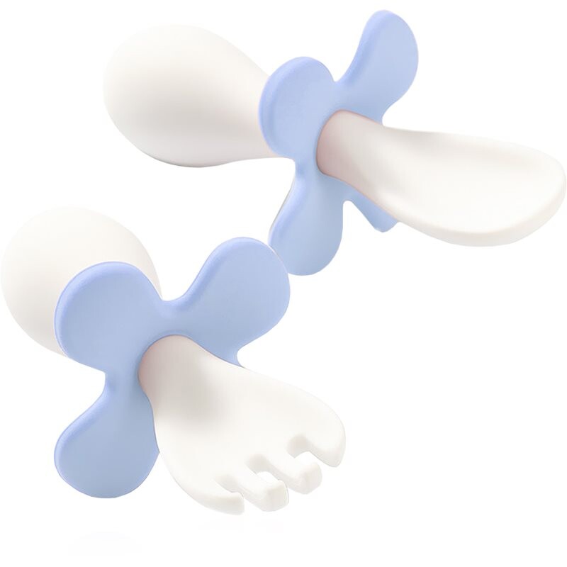BabyOno Spoon and Fork 12m+ príbor s puzdrom 1 ks