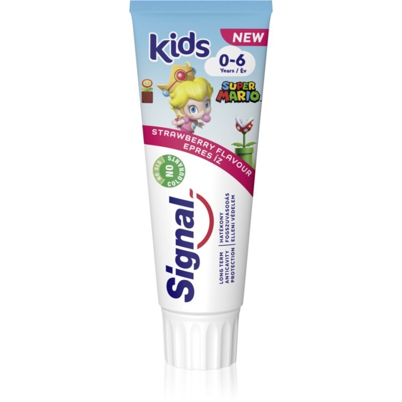 Signal Kids Strawberry detská zubná pasta 75 ml