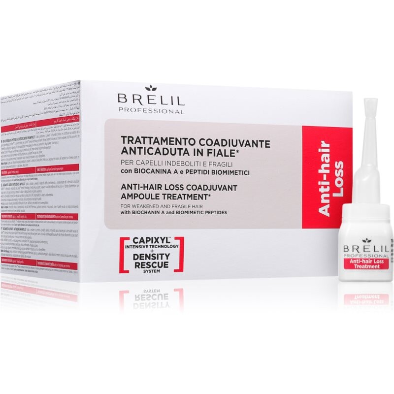 Brelil Professional Anti Hair Loss Treatment ampuly proti pokročilému vypadávaniu vlasov 10x6 ml