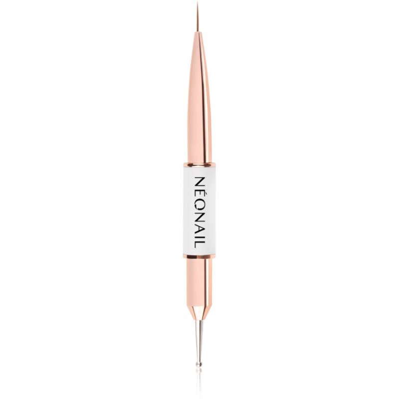 NEONAIL Nail Art Bridal Brush pomôcka na zdobenie nechtov 1 ks