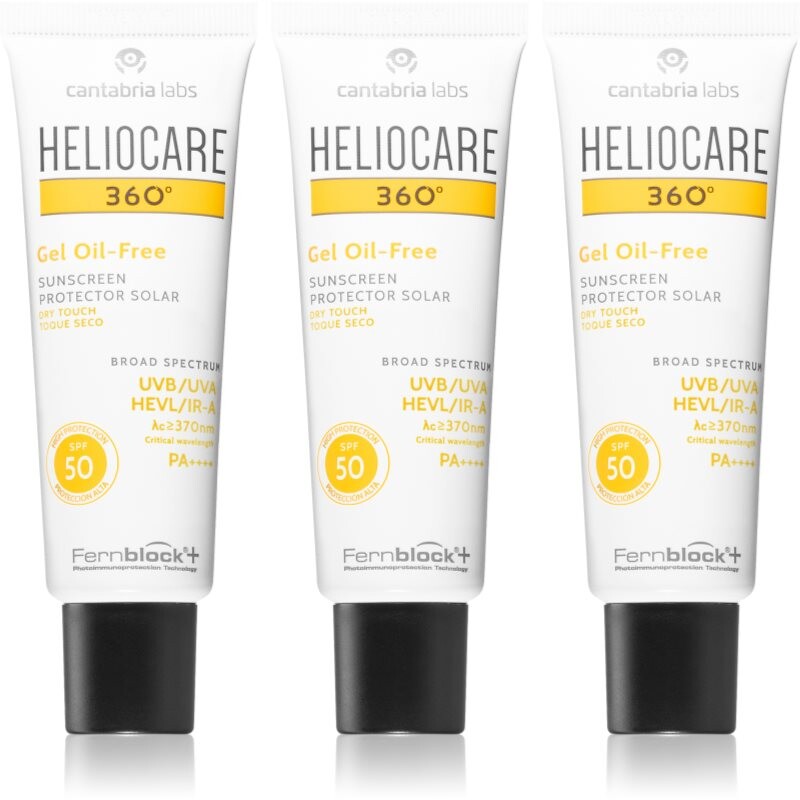 Heliocare 360° Gel Oil-Free gél na opaľovanie SPF 50