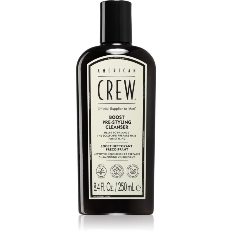 American Crew Boost Pre-styling Cleanser šampón pre jemné vlasy bez objemu pre mužov 250 ml