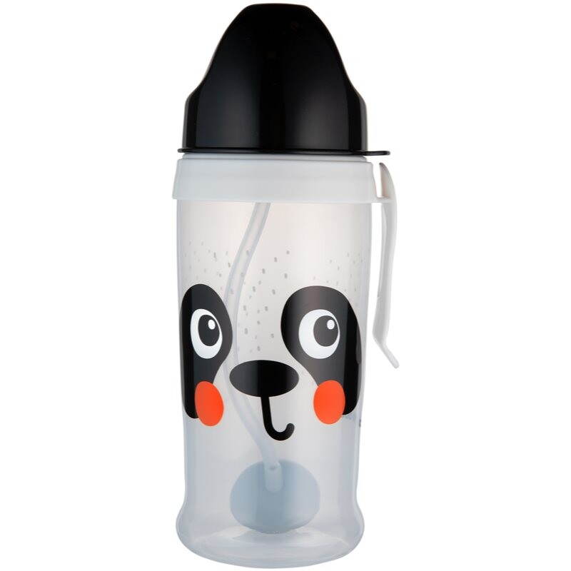 Canpol babies BabiesBoo Sport Cup športová fľaša so závažím Panda 350 ml