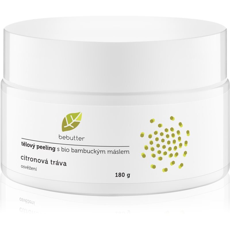 Bebutter telový peeling Citrónová tráva telový peeling 180 g