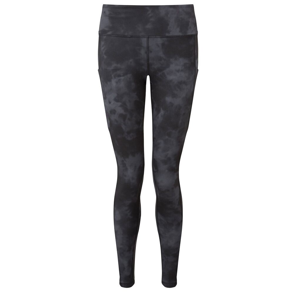 TriDri® Dámske legíny s vreckami - Čierna / šedá | L