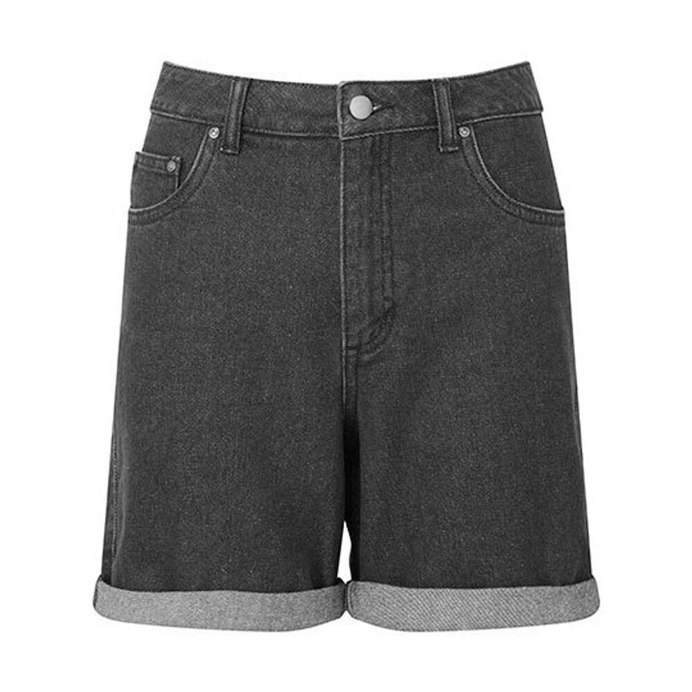 WOMBAT® Dámske džínsové šortky - Čierny denim | L