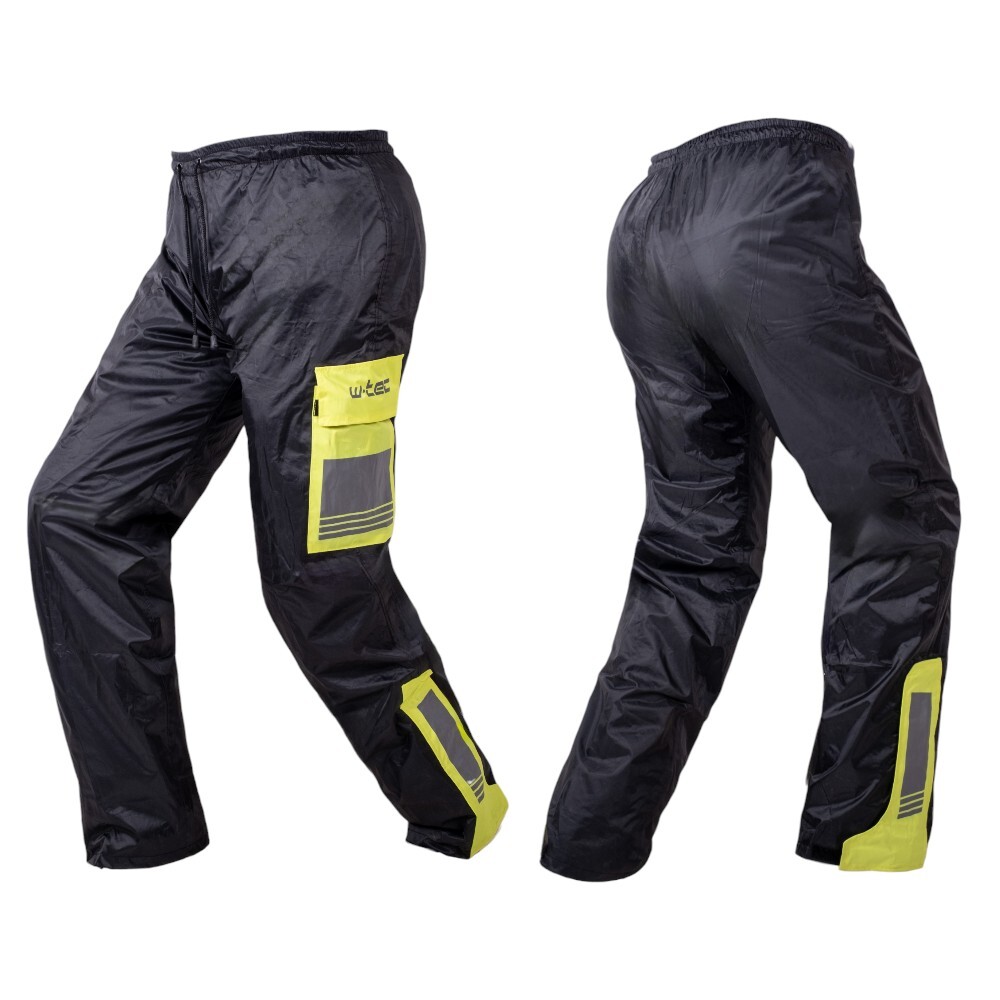 W-TEC Colnari čierna-fluo zelená - S