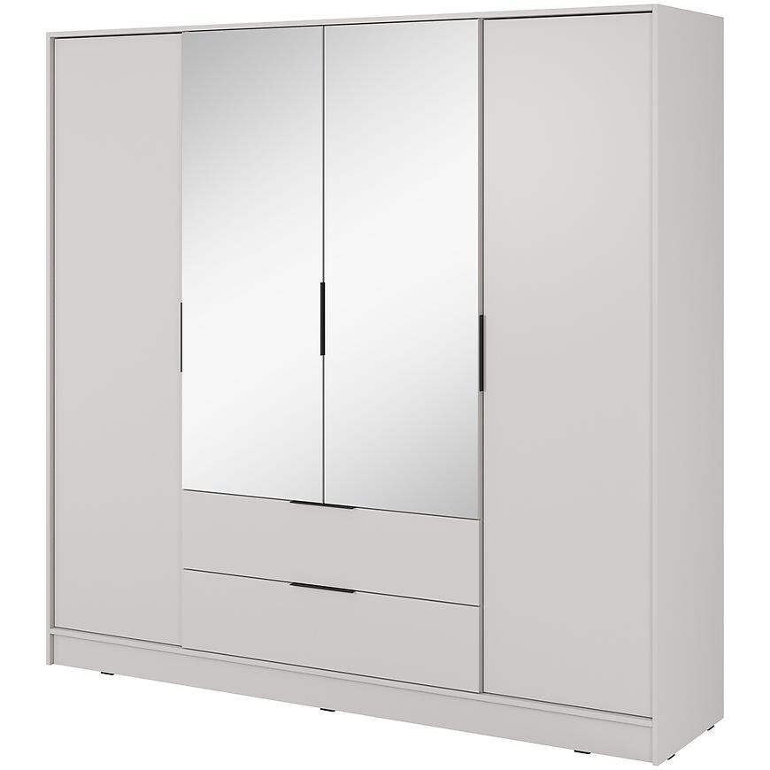 Skriňa Kelly 4D so zrkadlom cashmere