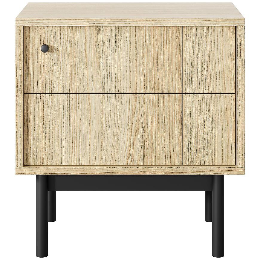 Nočný stolík Japandi S54 dub linea