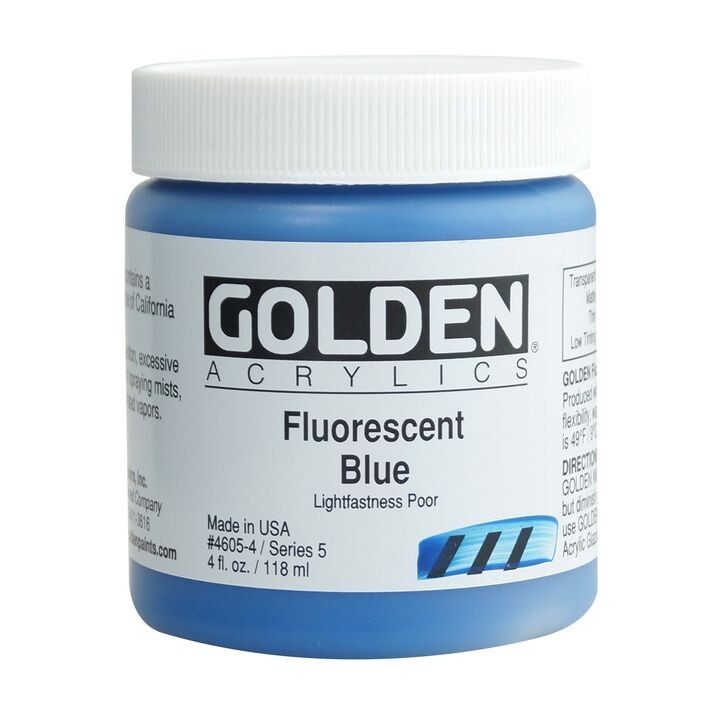Akrylová farba GOLDEN Heavy Body Fluorescent 118 ml | Various Colors
