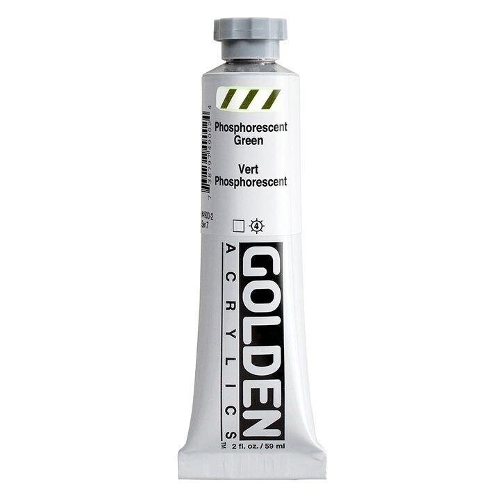 Akrylová farba GOLDEN Heavy Body Phosphorescent 118 ml | Various Colors