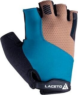 LACETO Cyklistické rukavice VICTORY Green-Blue XXL