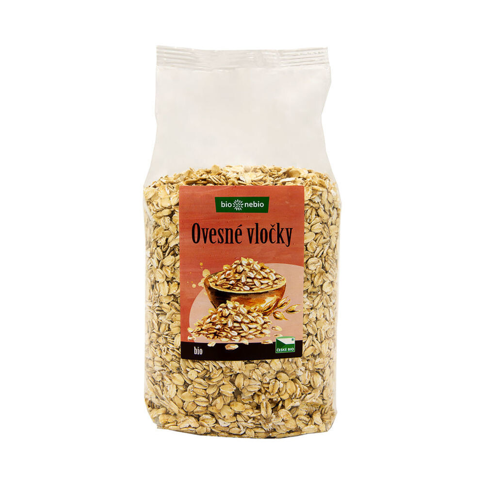 BIOLIENKA VLOCKY ovsené české BIO 500g 500g
