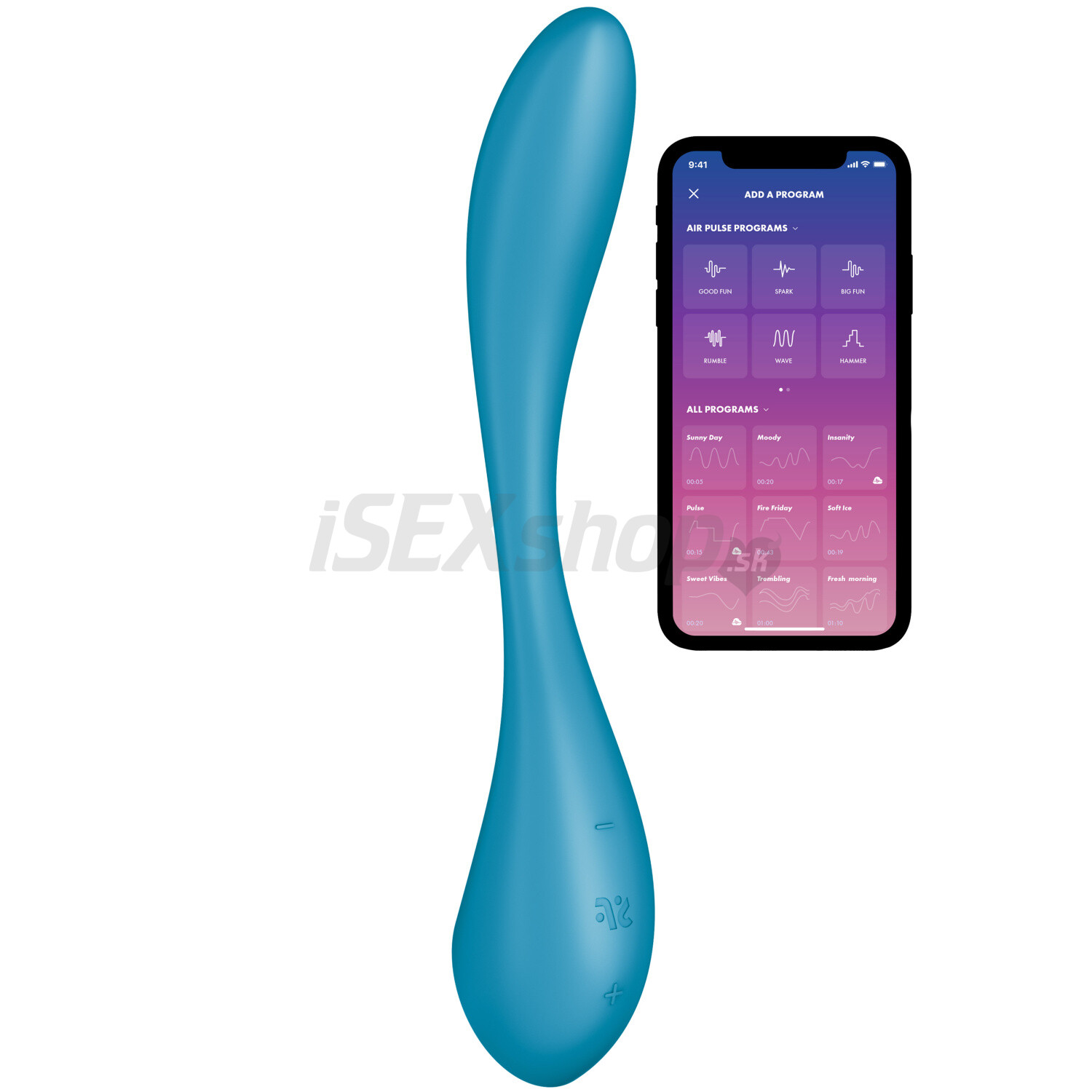 Satisfyer G-Spot Flex 5 Multi Vibrator Blue