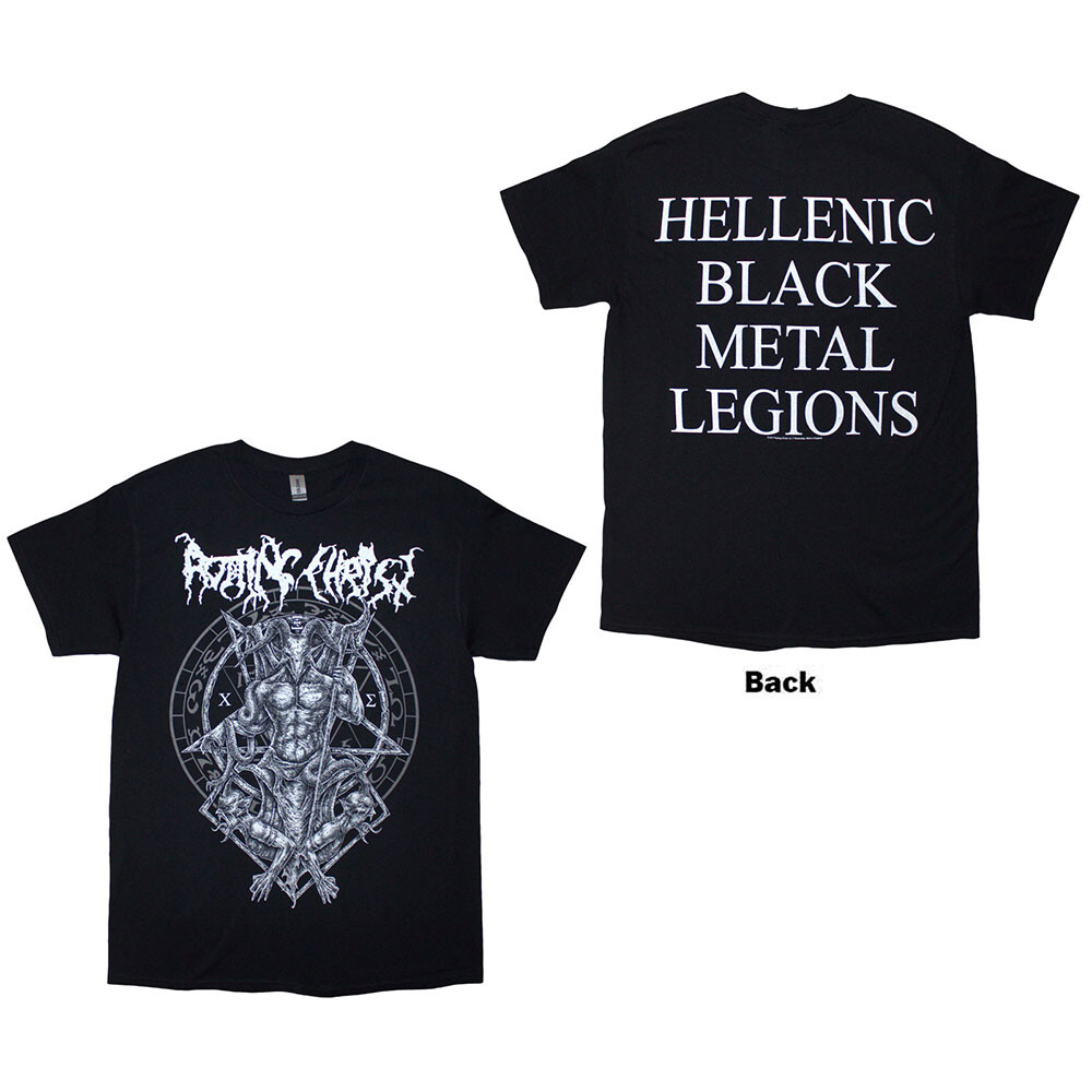 Rotting Christ tričko Hellenic Black Metal Legions Čierna S