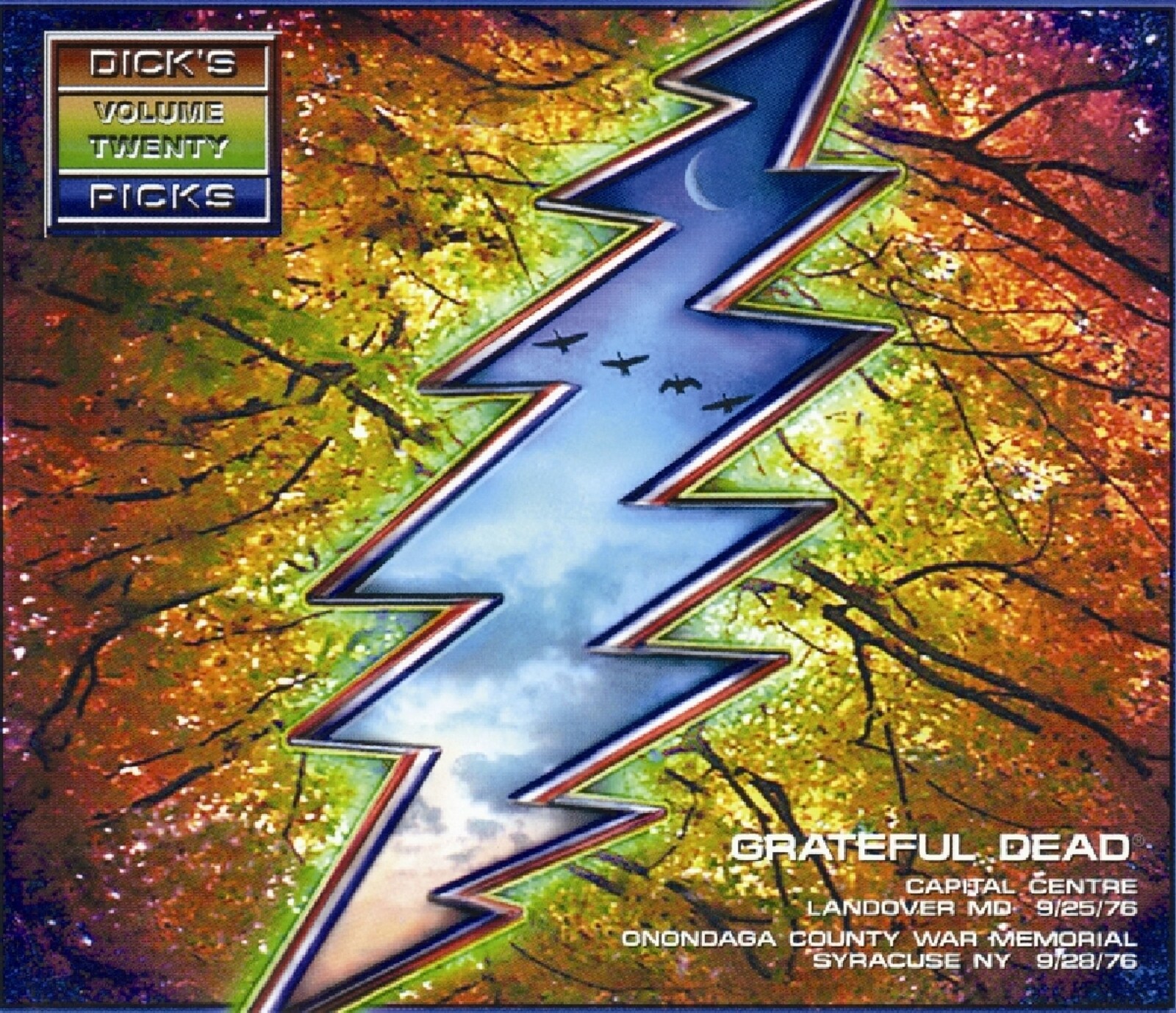 Grateful Dead, DICK'S PICKS VOL. 20 - CAPITAL CENTRE LANDROVER, MD 9-25-76 ONONDAGA COUNTRY WAR MEMORIAL, SYRACUSE, NY 9-28-76, CD
