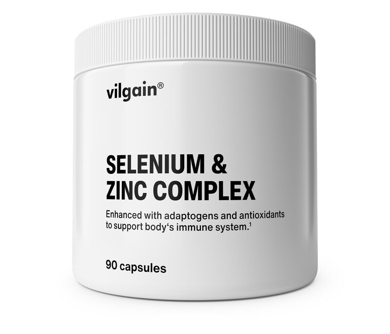 Vilgain Selén & zinok komplex – 90 kapsúl