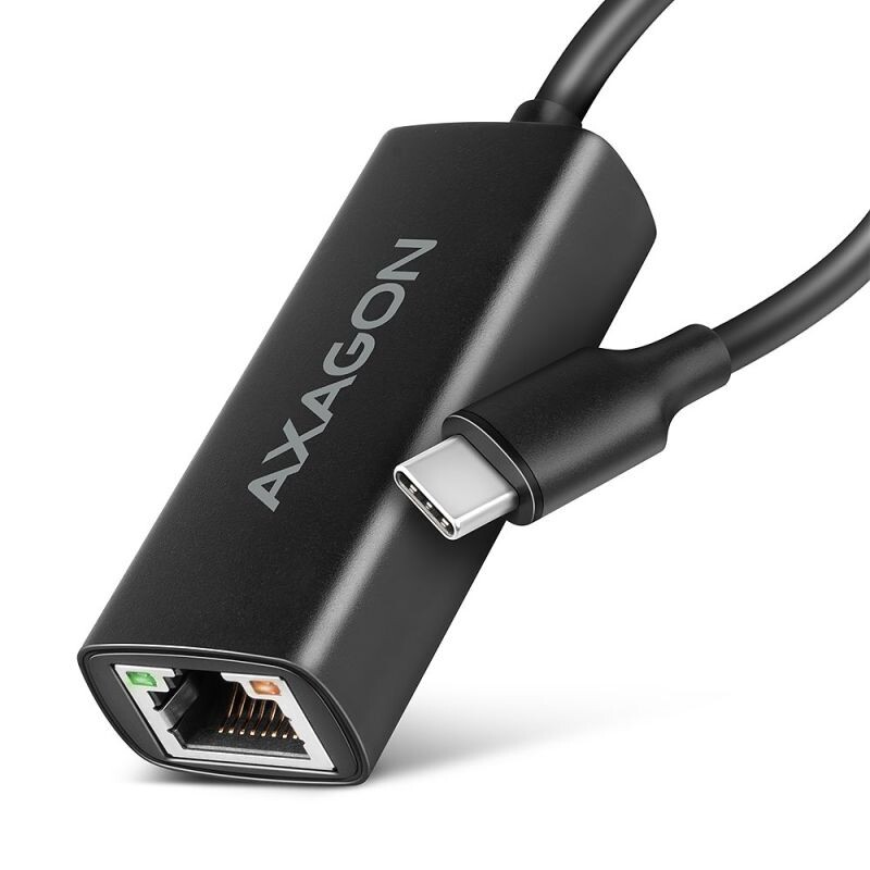 AXAGON ADE-ARC, USB-C 3.2 Gen 1 - Gigabit Ethernet sieťová karta, Realtek 8153, auto inštal ADE-ARC