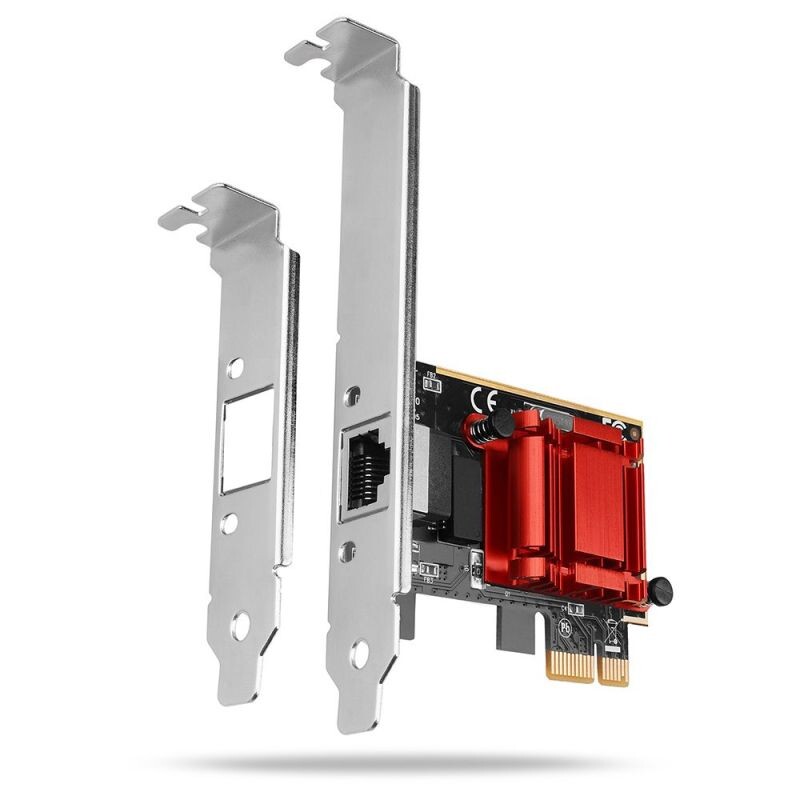 AXAGON PCEE-GIX, PCIe sieťová karta - 1x Gigabit Ethernet port (RJ-45), Intel i210AT, PXE, vr. LP PCEE-GIX
