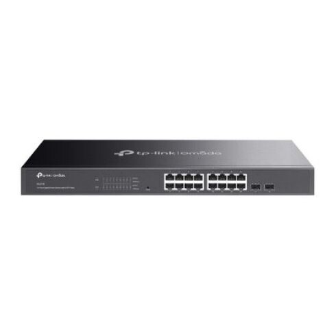 tp-link SG2218, 16portový gigabitový inteligentní switch JetStream s 2 SFP sloty SG2218