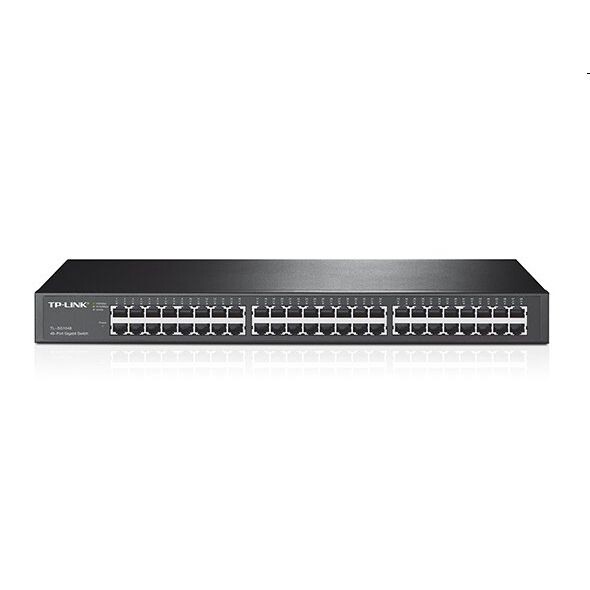 tp-link TL-SG1048, 48 port Gigabit RackDesktop Switch, 48x 101001000M RJ45 ports, 1U, 19