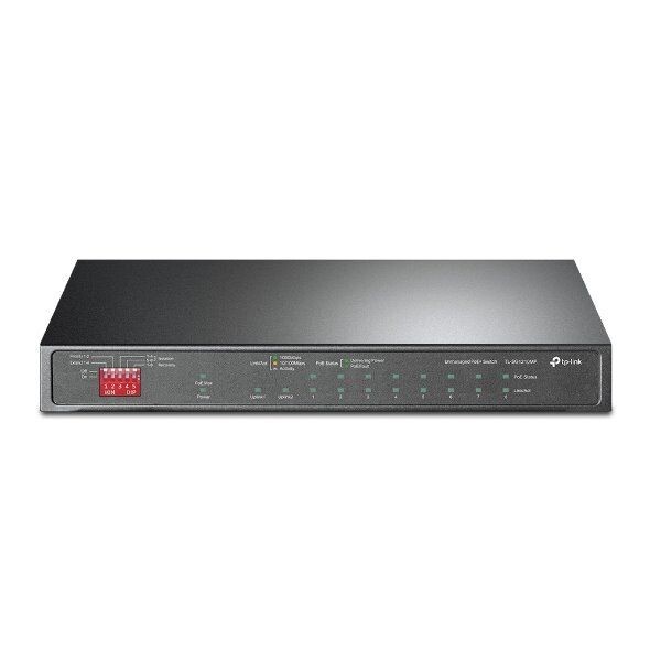 tp-link TL-SG1210MP, 10portový gigabitový Easy Smart switch s 8 porty PoE+ TL-SG1210MP