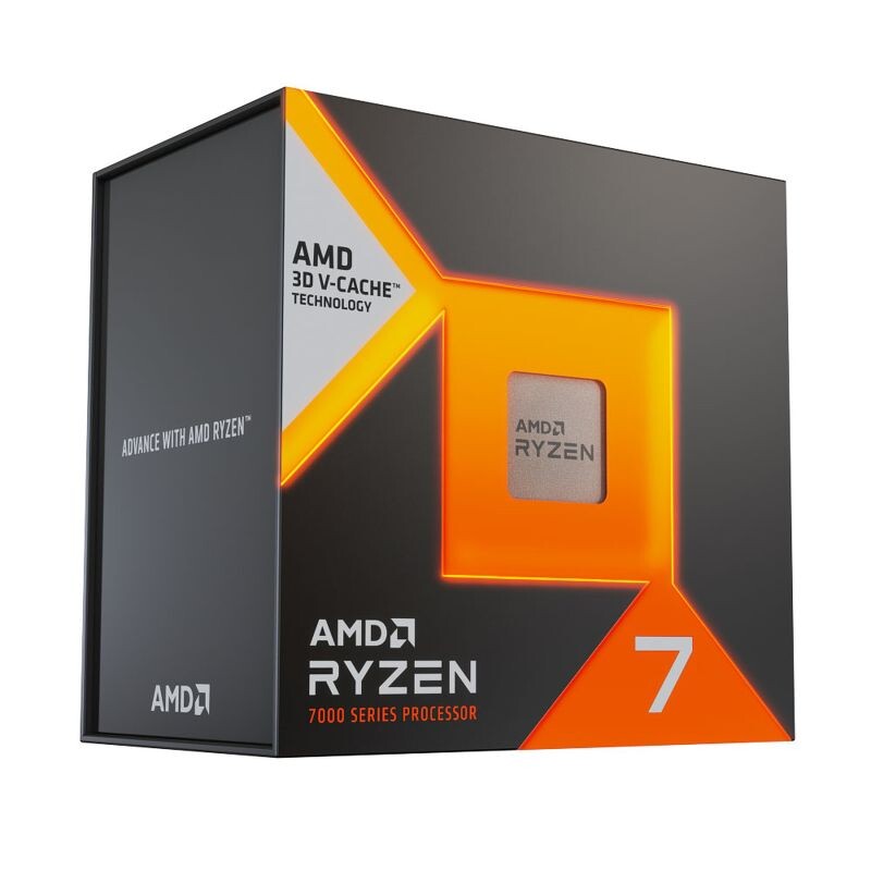 AMD Ryzen 7 7800X3D (až 5,0GHz  104MB  120W  AM5) Box, bez chladica 100-100000910WOF