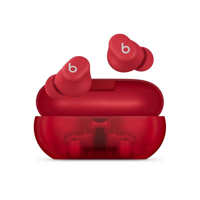 Apple Beats Solo Buds - True Wireless Earbuds - Transparent Red slúchadlá MUW03EEA