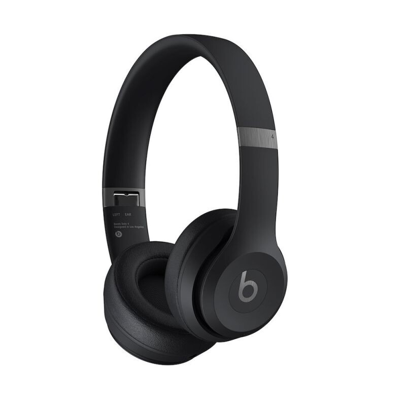 Apple Beats Solo4 Wireless Headphones - On-Ear Wireless Headphones - Matte Black MUW23EEA
