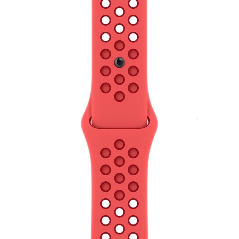 Apple Watch 41mm Bright CrimsonGym Red Nike Sport Band MPGW3ZMA