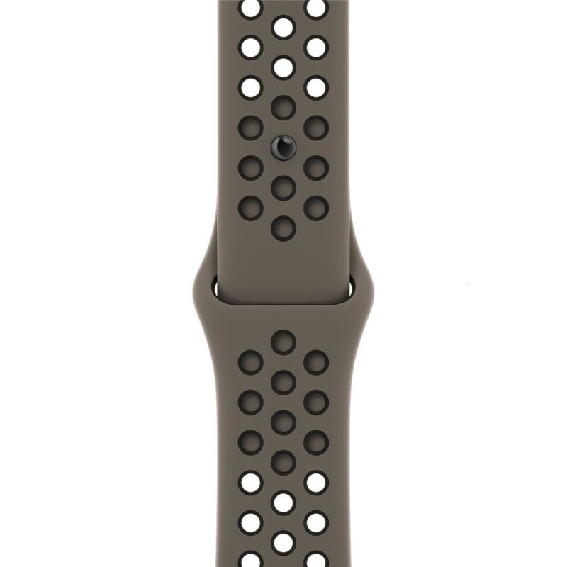 Apple Watch 41mm Olive GreyBlack Nike Sport Band MPGT3ZMA