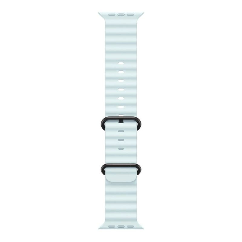 Apple Watch 49mm Ice Blue Ocean Band - Black Titanium Finish MYP83ZMA