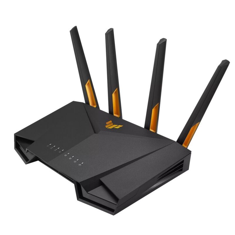 ASUS TUF GAMING AX3000 V2 Dual Band WiFi 6 Gaming Router with Mobile Game Mode, 2.5Gbps 90IG0790-MO3B00