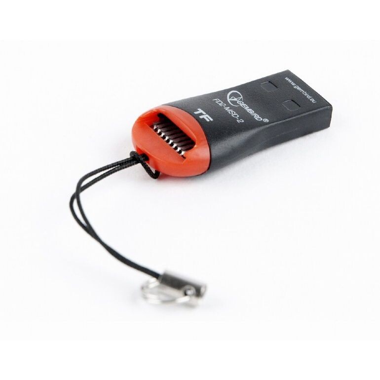 Čítačka kariet microSD GEMBIRD FD2-MSD-3, USB FD2-MSD-3