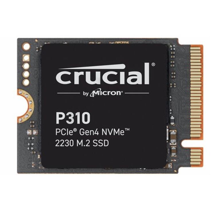 Crucial SSD P310 2TB M.2 NVMe 2230 Gen4 71006000 MBps CT2000P310SSD2