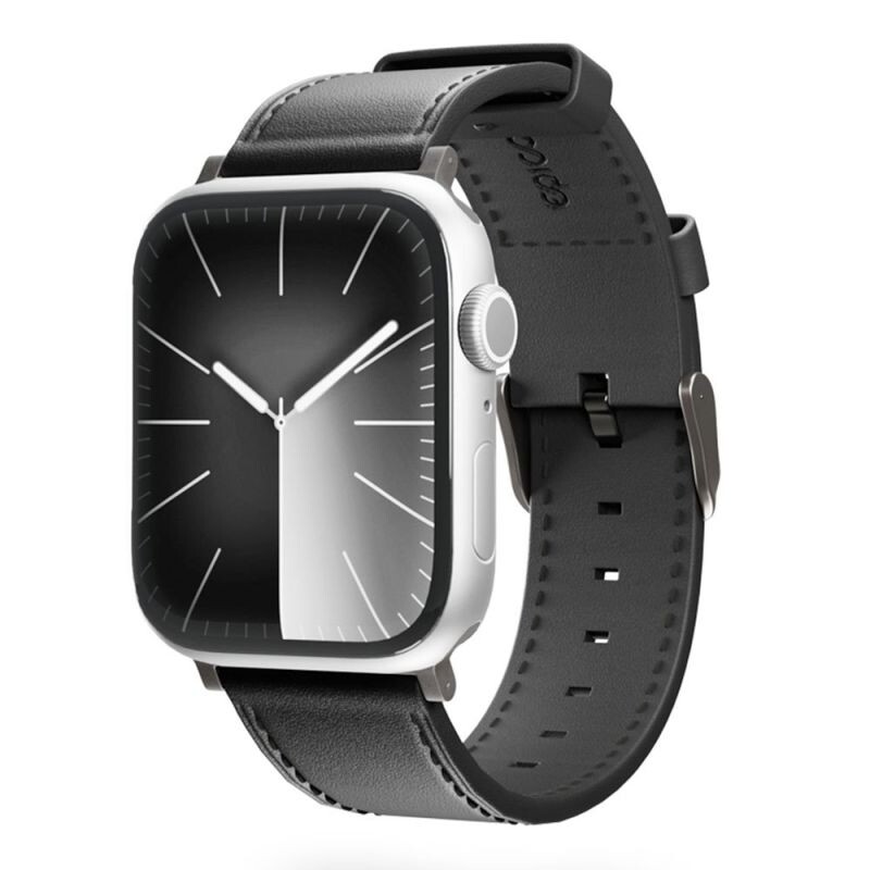 Epico Watch Strap Leather 49464544 mm - čierna 9918131300013